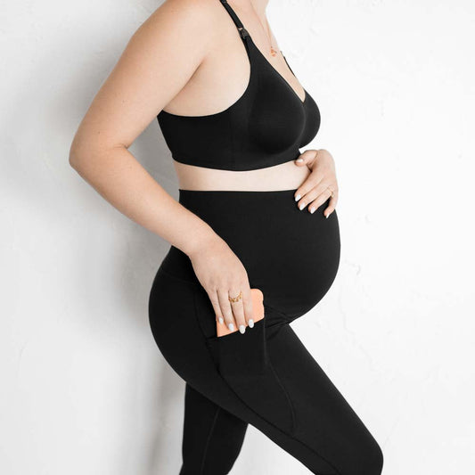 Bub's Maternity Leggings | Full Length + Pockets - babybub | Maternity & Beyond